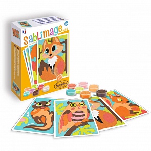 Песочные мини картинки - Лесные животные (SentoSpherE, 8103)